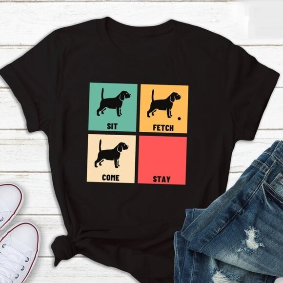 Tops - Funny Beagle Shirt, Gift For Dog Lover, Dog Mom Shirt